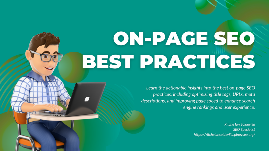 On-page SEO Best Practice Blog featured image